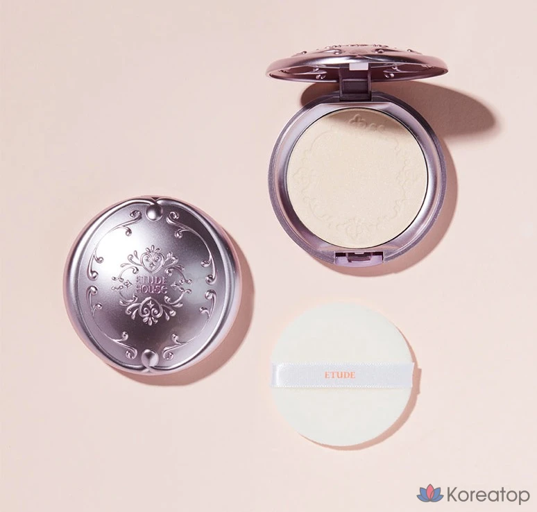 Пудра-компакт Etude House Secret Beam Powder Pact SPF36 PA+++, оттенок W24 Honey Pearl Beige, 15 г, 1 шт., фото 3