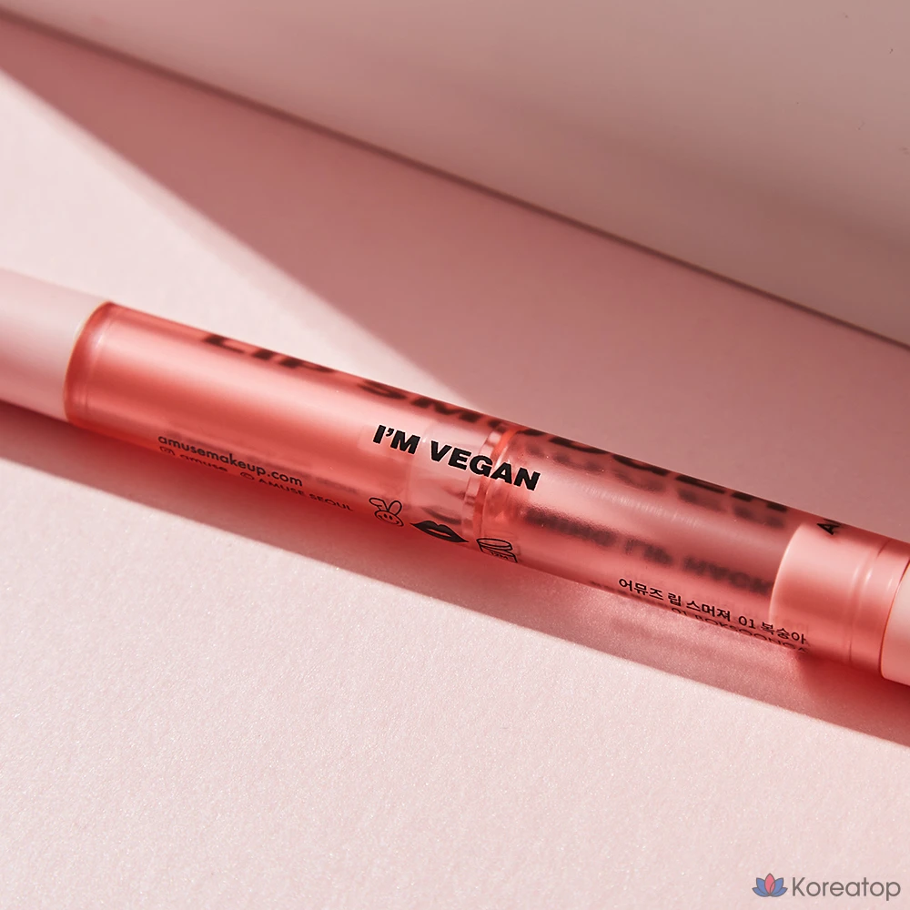 Тинт для губ AMUSE Lip Smudger, оттенок 01 Peach, 1 шт.