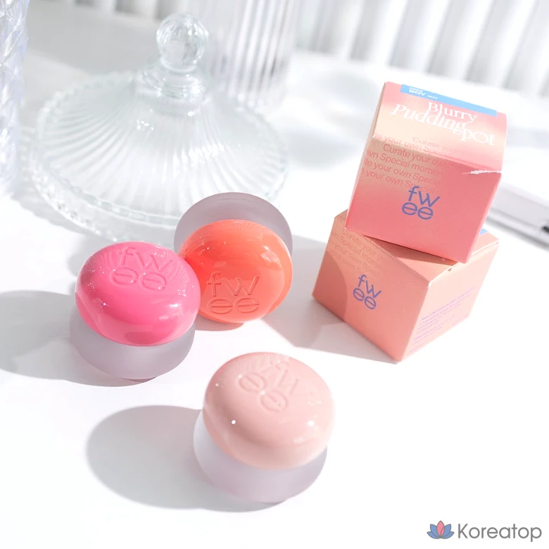 Бальзам для губ и щек fwee Lip & Cheek Pudding Pot, оттенок MV03 Baddie, 1 шт., фото 2