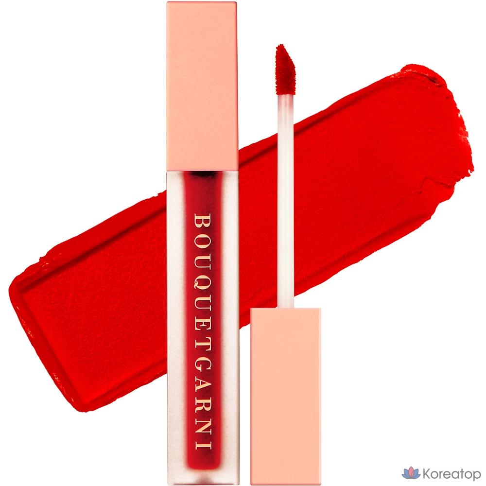 Тинт для губ Bouquet garni Blossom Velvet Lip Tint, оттенок 02 Red Vibe, 1 шт.