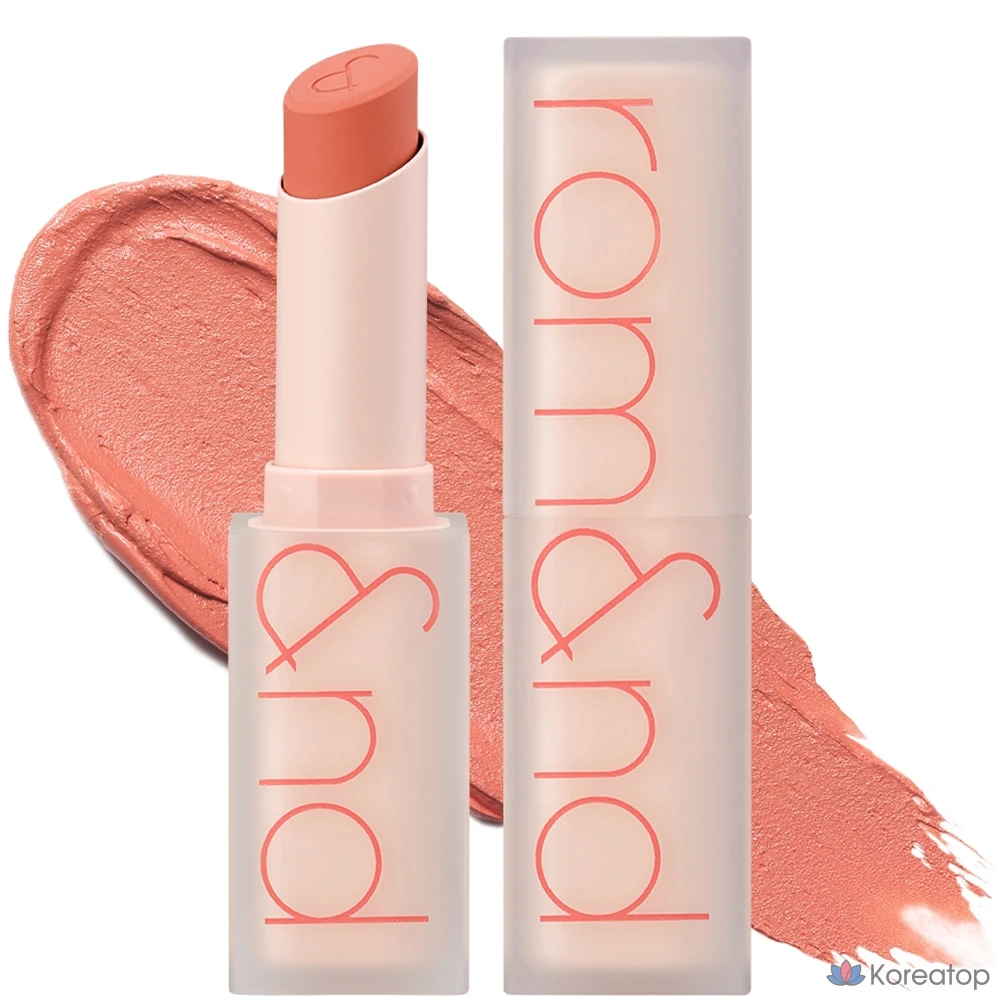 Матовая помада для губ ROM&amp;ND Zero Matte Lipstick, оттенок 09 Shell Nude, 1 шт.
