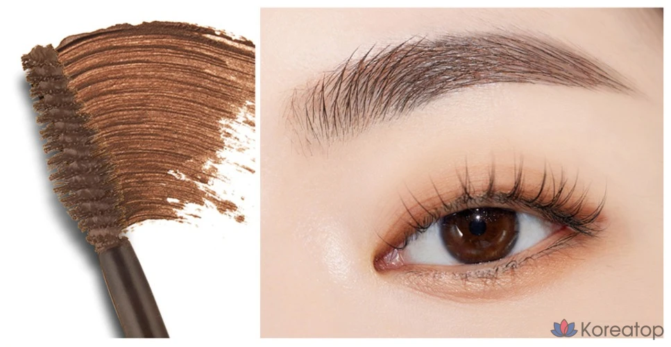 Тинт для бровей Etude House Clear False Brow Cara Set, оттенок 4 Natural Brown, 4.5 г + 9 г, 1 шт., фото 8