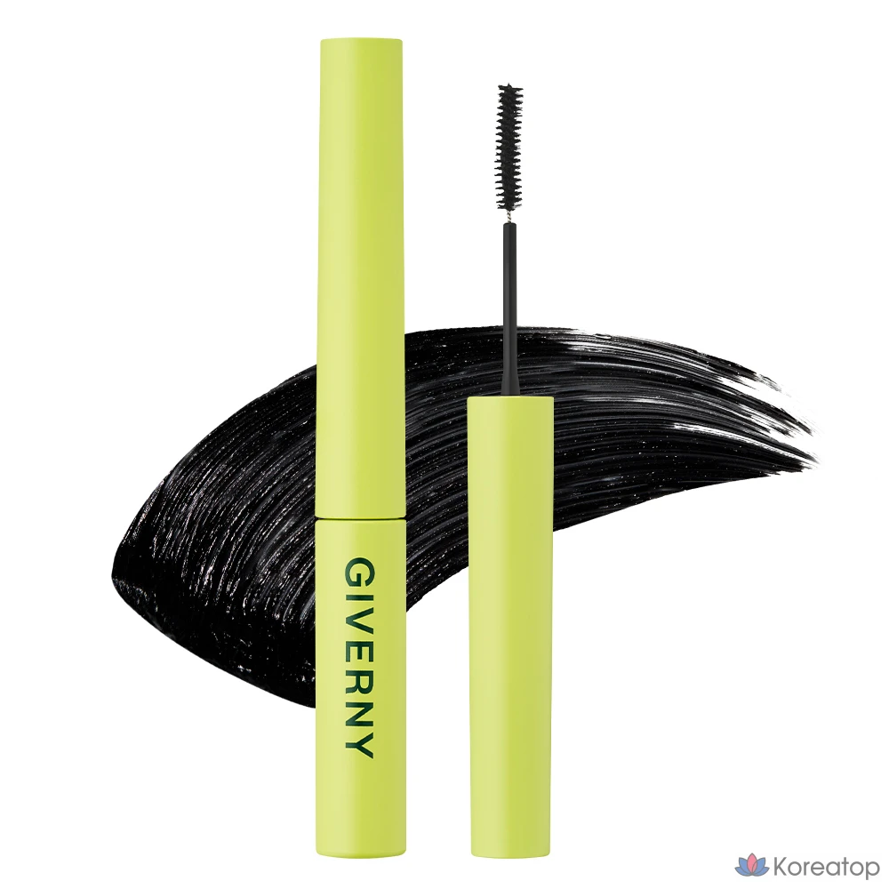 Тушь для ресниц Giverny Sensitive Long Lash Mascara, оттенок 01 Black, 3 г, 1 шт.