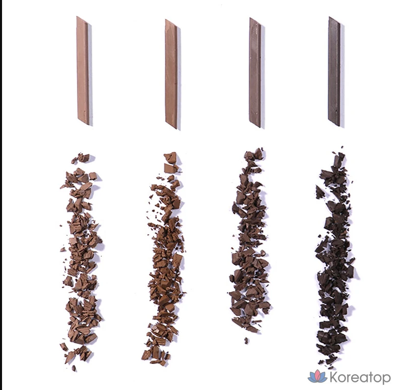 Карандаш для бровей MERZY The First Brow Pencil, оттенок B3 Almond Brown, 0.3 г, 1 шт., фото 6