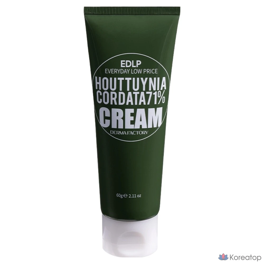 Увлажняющий крем Derma Factory EDLP Centella Asiatica 71% Moisture Cream, 60 г, 1 шт.