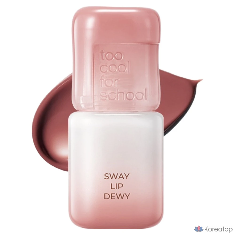 Тинт для губ Too Cool For School Sway Lip Dewy Tint, оттенок 08 Cozy Amber, 1 шт.