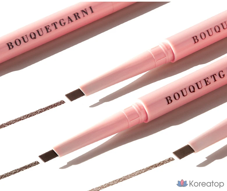 Карандаш для бровей Bouquet garni Auto Pencil Slim Eyebrow, оттенок Natural Brown, 0.2 г, 1 шт., фото 6