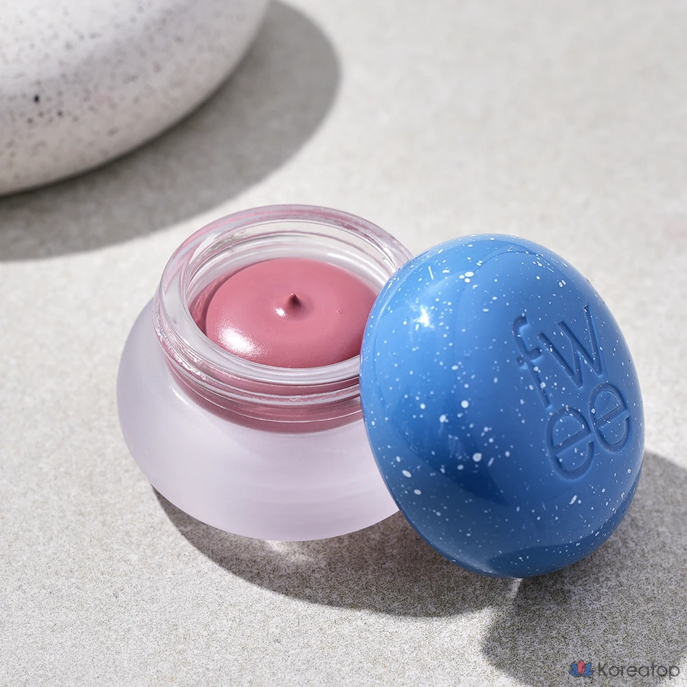 Бальзам для губ и щек fwee Lip & Cheek Blurry Pudding Pot, оттенок BS02 Into, 5 г, 1 шт., фото 4