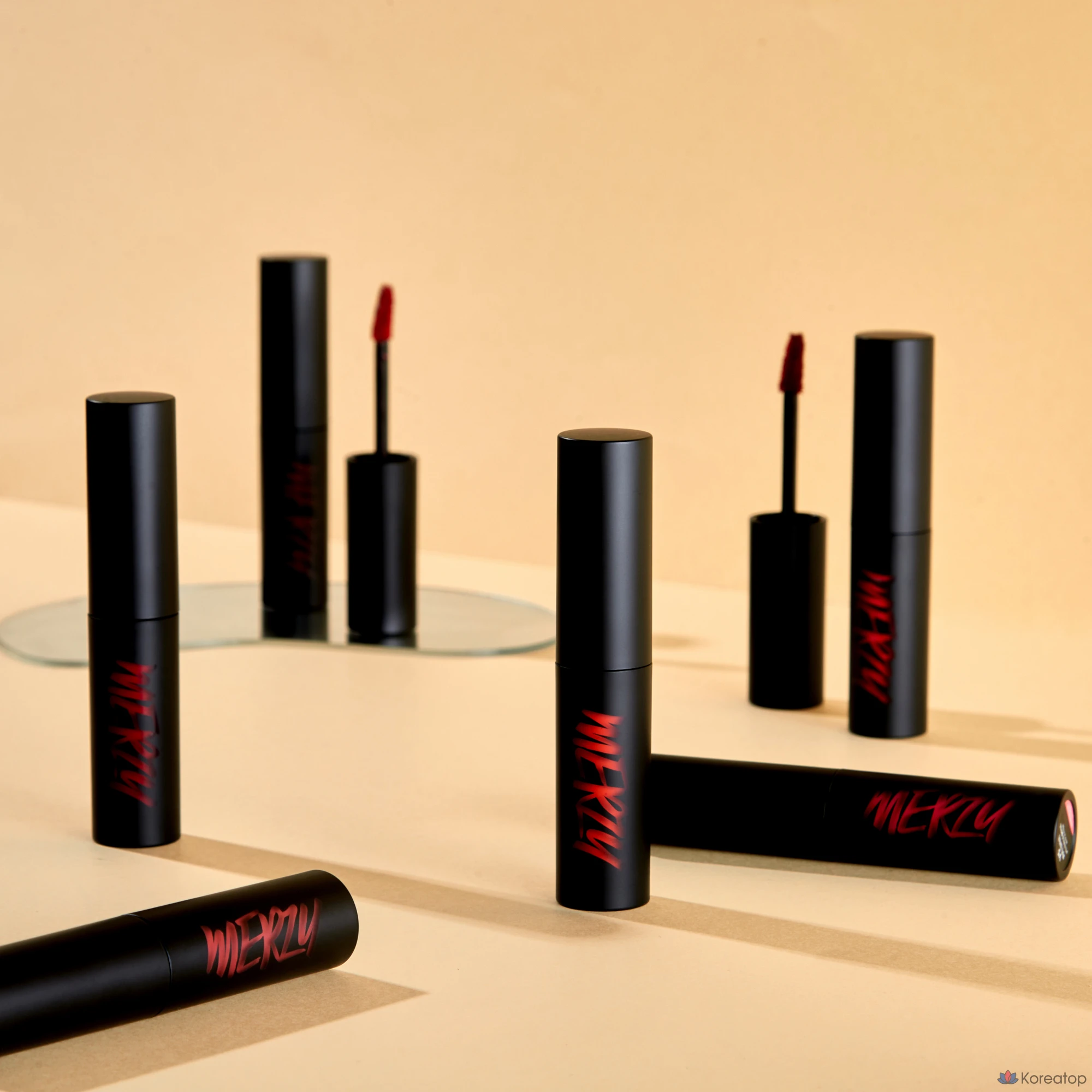 Тинт для губ MERZY The First Velvet Lip Tint, оттенок V5 Peach Crush, 4.5 г, 1 шт., фото 6