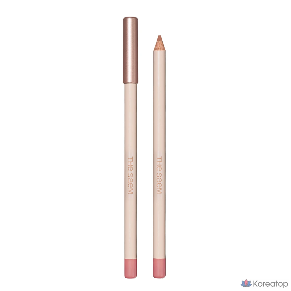 Карандаш для губ The Saem Cover Perfection Lip Pencil, оттенок 03 Peach, 2 г, 1 шт.