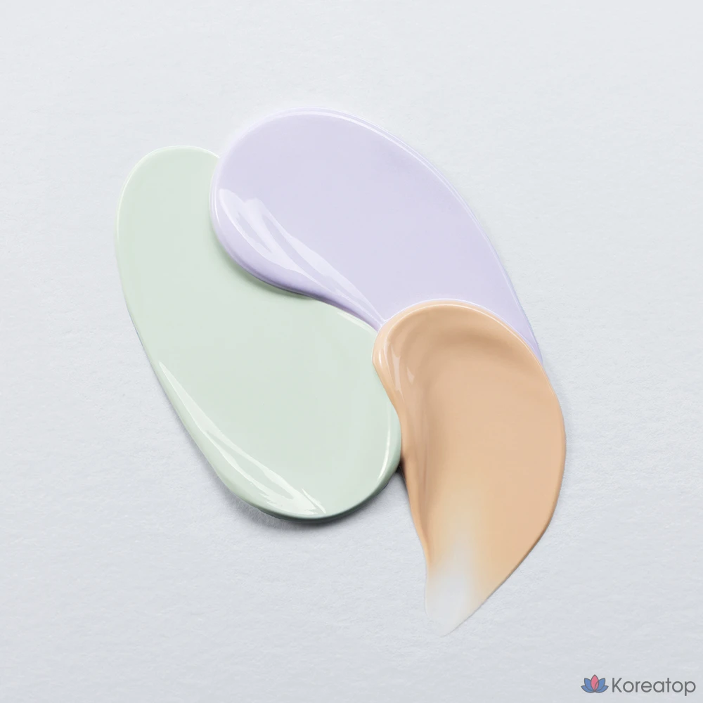База под макияж The Face Shop Air Cotton Makeup Base, оттенок Lavender, 35 г, 1 шт.