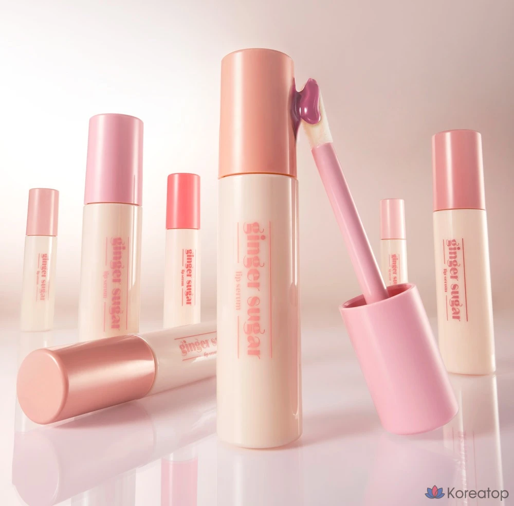 Липкий бальзам для губ Etude House Ginger Sugar Lip Serum, оттенок 07 Cozy Mauve, 13 г, 1 шт., фото 5