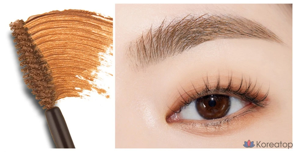Тинт для бровей Etude House Clear False Brow Cara Set, оттенок 4 Natural Brown, 4.5 г + 9 г, 1 шт., фото 9