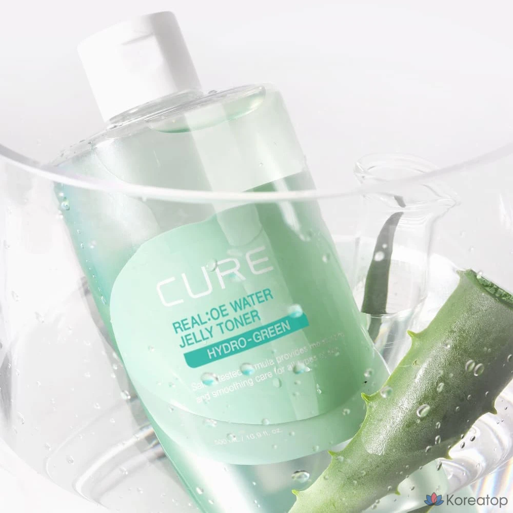 Тонер KIM JEONG MOON Aloe La Sens Cure Real Aloe Water Jelly Toner, 500 мл, 1 шт.