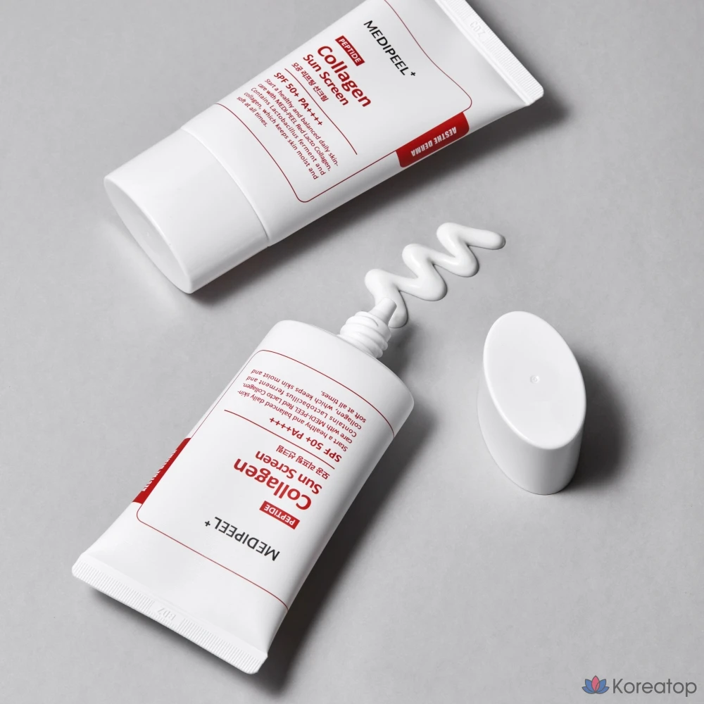 Солнцезащитный крем Medi-Peel Red Lacto Collagen Pore Lifting Sun Cream SPF50+ PA++++, 50 мл, 1 шт.