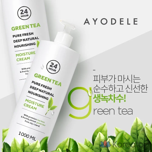 Крем AYODELE Green Tea Pure Fresh Moisture Cream, 1 л, 1 шт.