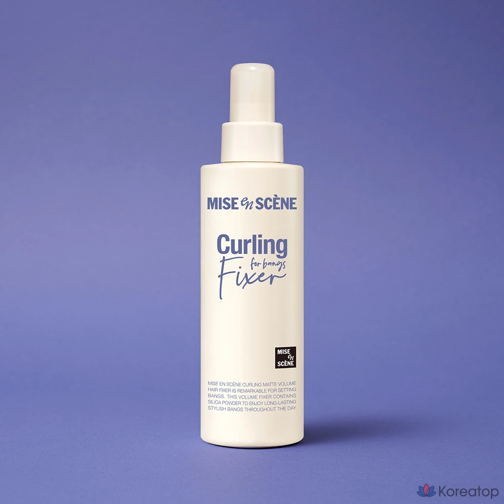 Стайлинг для волос Mise en Scene Curling Matt Volume Hair Fixer, 200 мл, 1 шт.