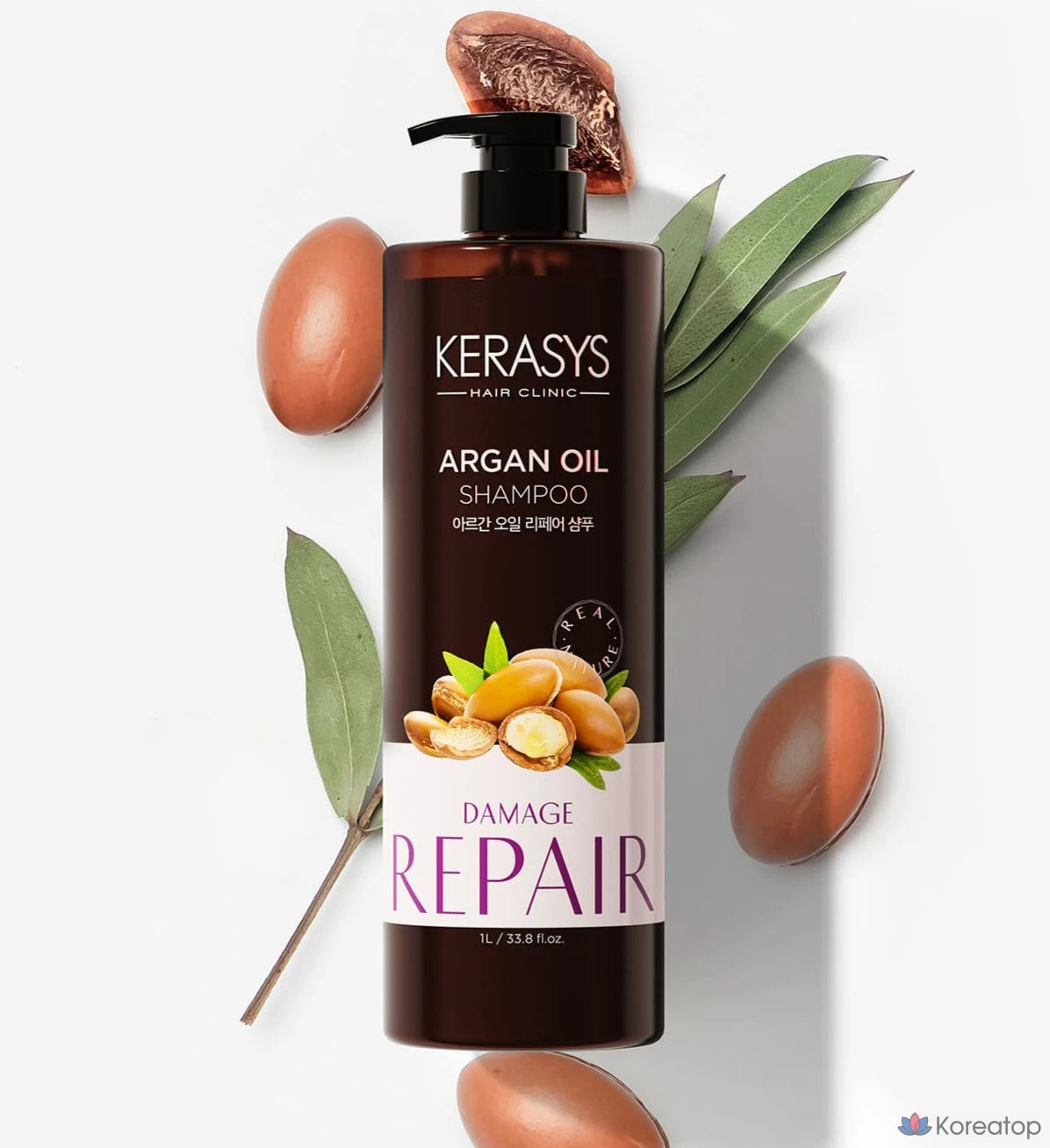 Шампунь KeraSys Argan Oil Shampoo, 1 л, 1 шт.