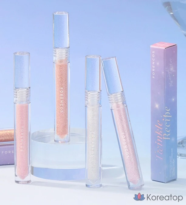 Тинт для губ Forencos Starlight Liquid Glitter, оттенок 04 Sweet Jubilee, 1 шт.