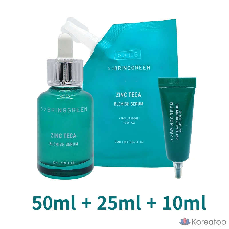 Сыворотка Bring Green Zinc Teca Trouble Serum, 75 мл, 1 шт.