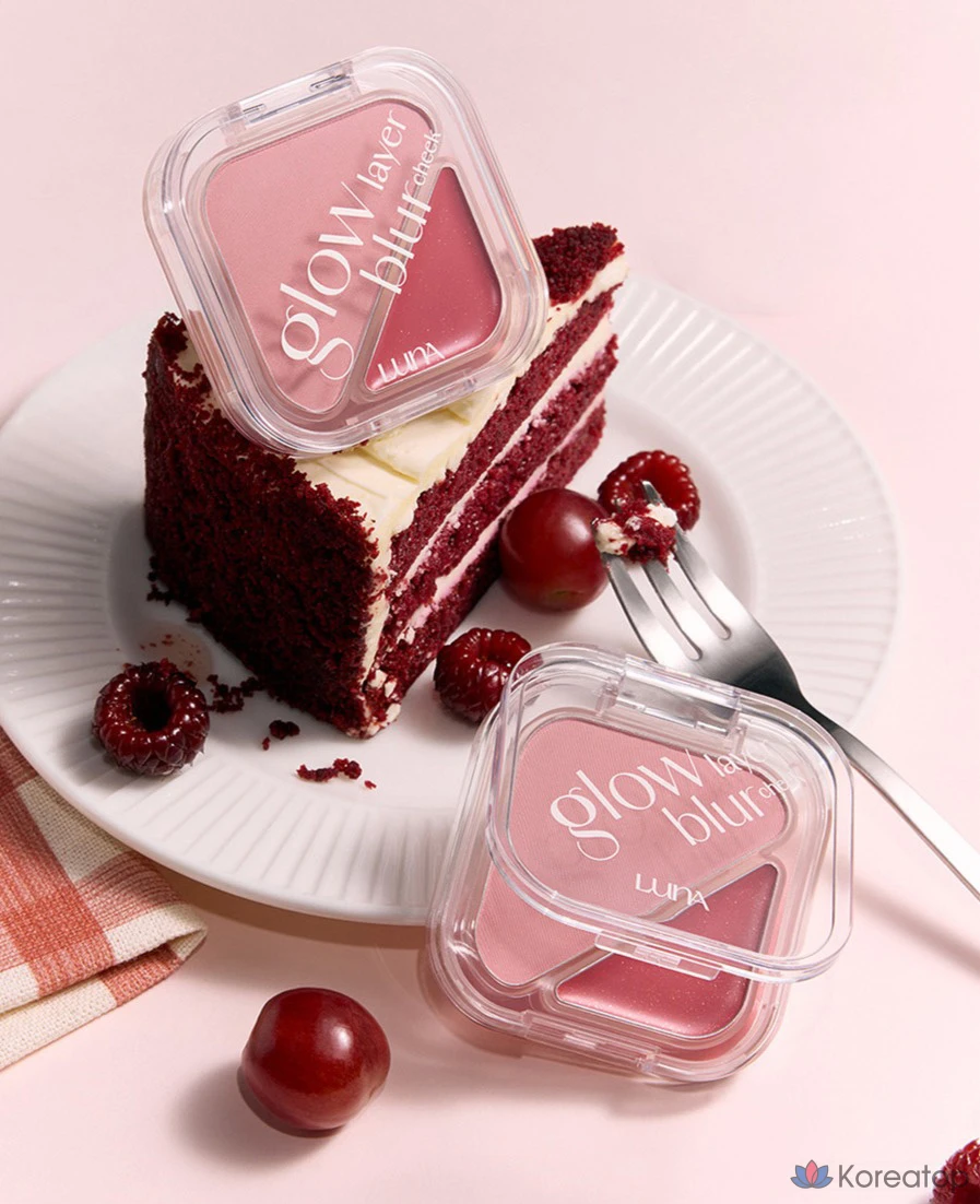 Блендер для макияжа Luna Glow Layer Blur Cheek, оттенок 14 Rose Cake, 1 шт., фото 5