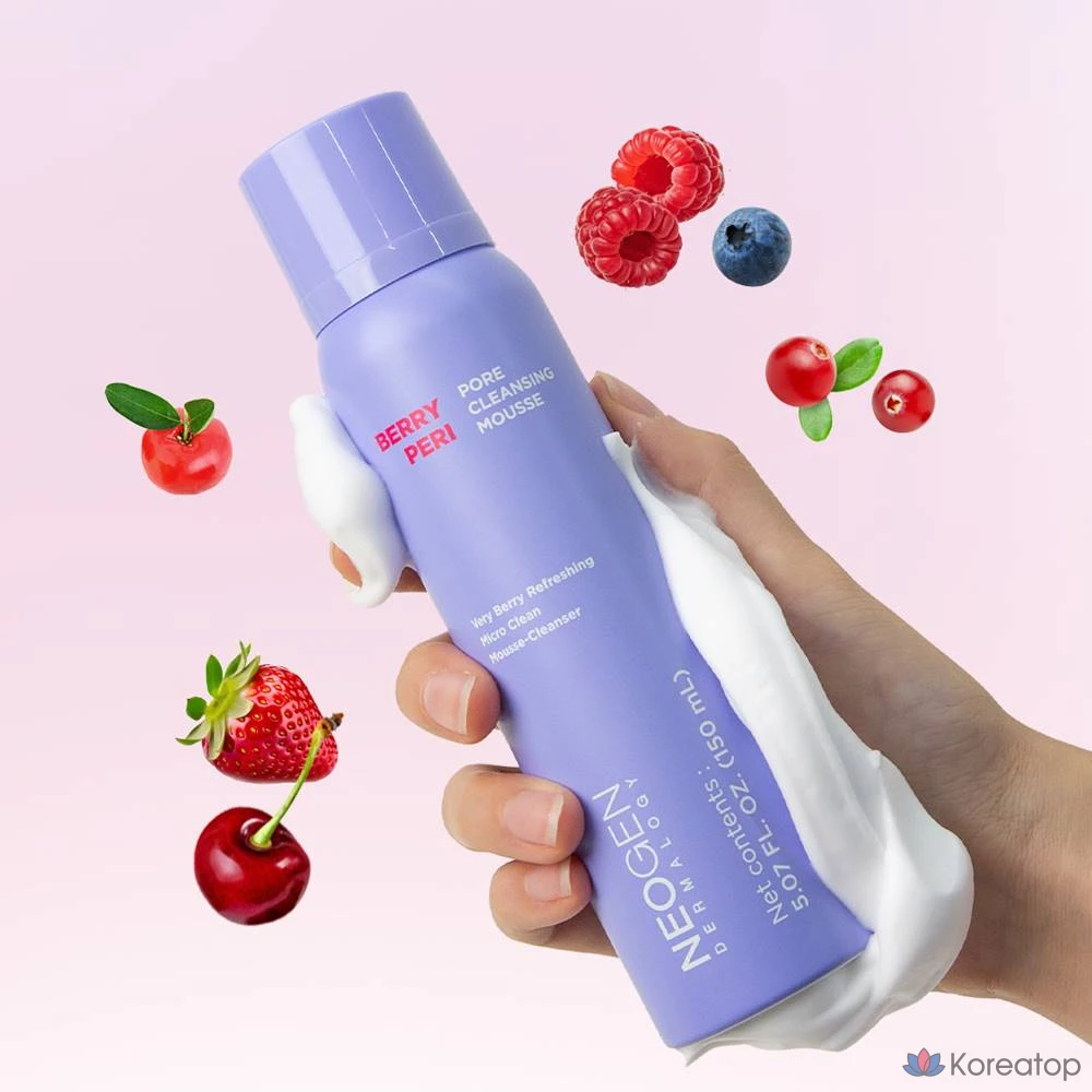 Очищающая пенка Neogen Dermalogy Berry Pore Cleansing Mousse, 150 мл, 1 шт.