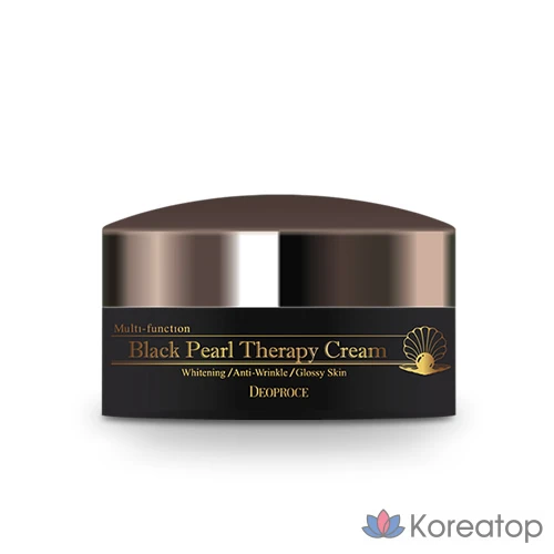 Крем Deoproce Black Pearl Therapy Cream, 100 г, 1 шт.
