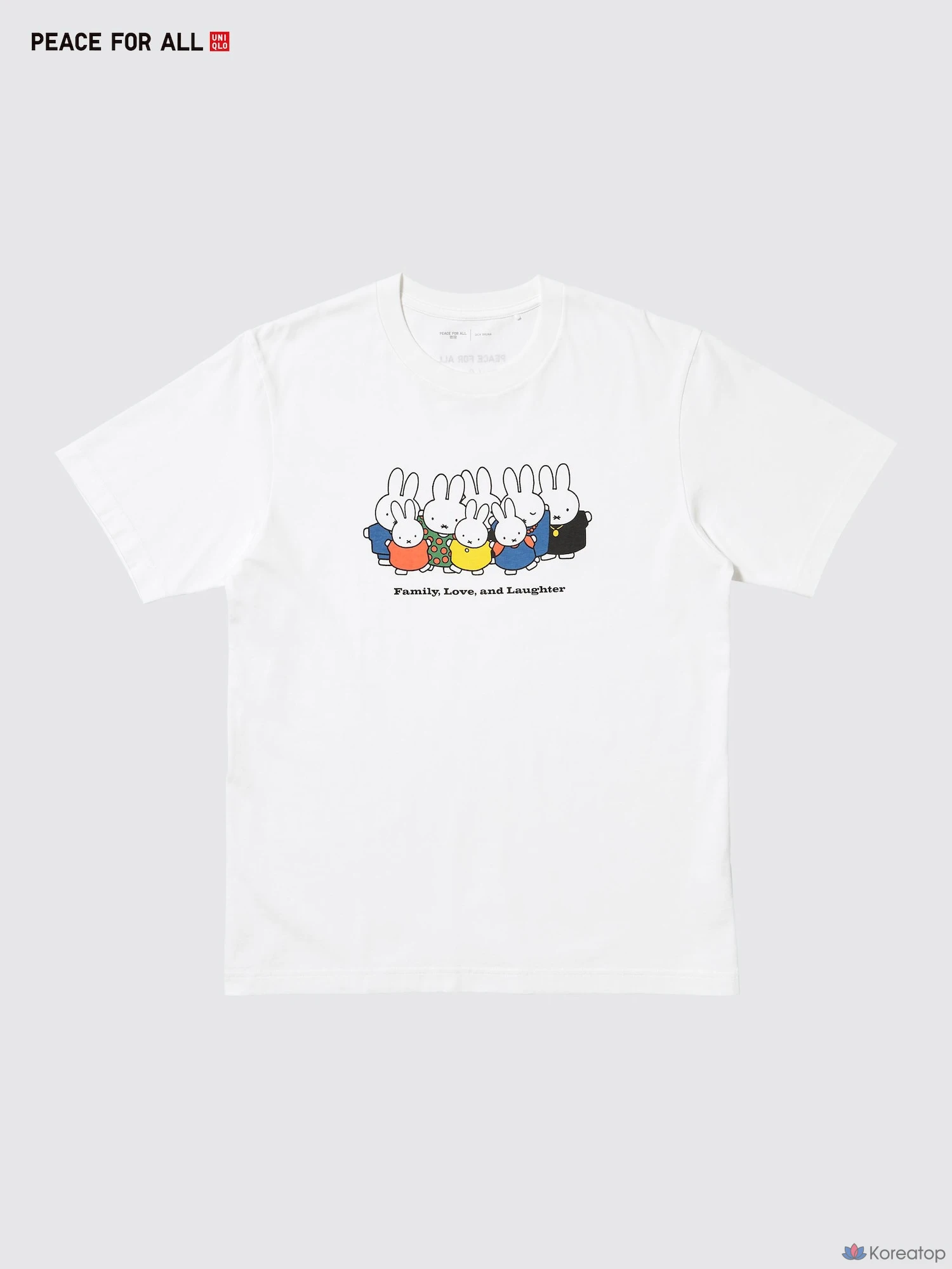 Футболка Uniqlo PEACE FOR ALL Graphic T (Regular Fit) Dick Bruna, фото 5