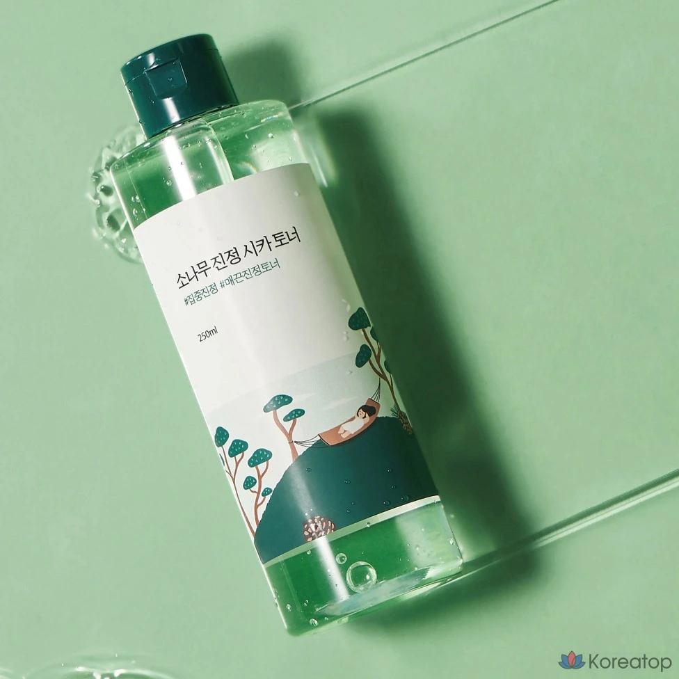 Тонер Round Lab Pine Tree Calming Cica Toner, 250 мл, 1 шт.