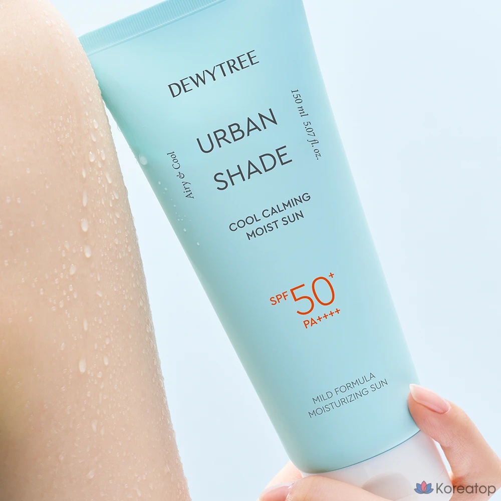 Солнцезащитный крем Dewytree Urban Shade Cool Calming Moisture Sun Cream SPF50+ PA++++, 150 мл, 1 шт.