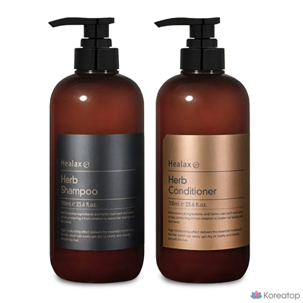 Шампунь Flor de Man Helix Herb Shampoo 700 мл + Кондиционер Flor de Man Helix Herb Conditioner 700 мл, 1 шт.