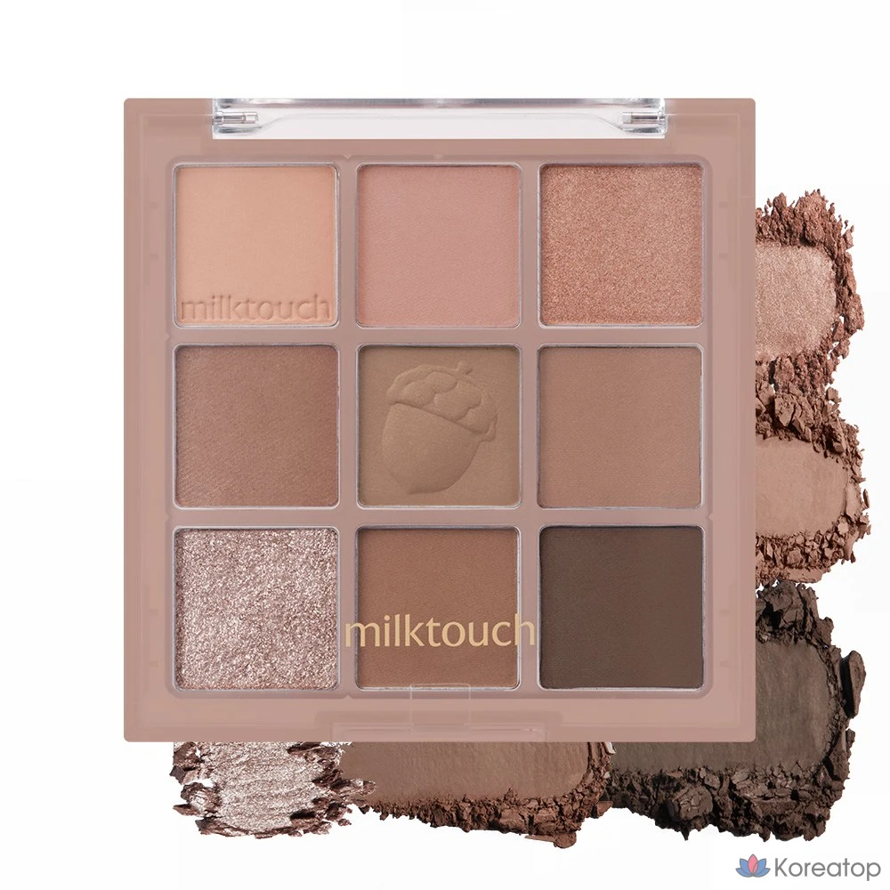 Тени для век Milk Touch Tone On Shadow Palette, оттенок 03 My Favorite Autumn, 1 шт.