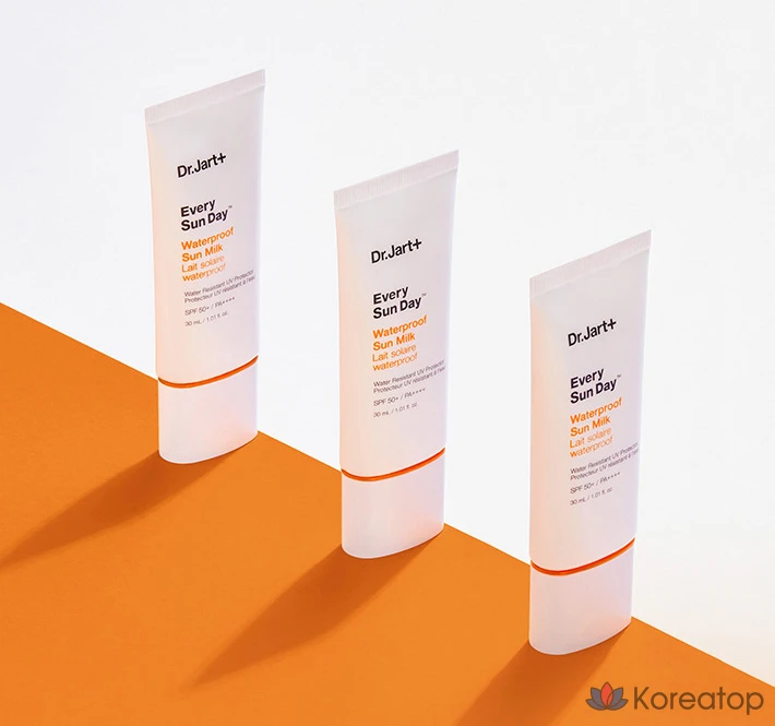 Солнцезащитный крем Dr. Jart+ Every Sun Day Waterproof Sun Milk SPF50+ PA++++, 30 мл, 1 шт.