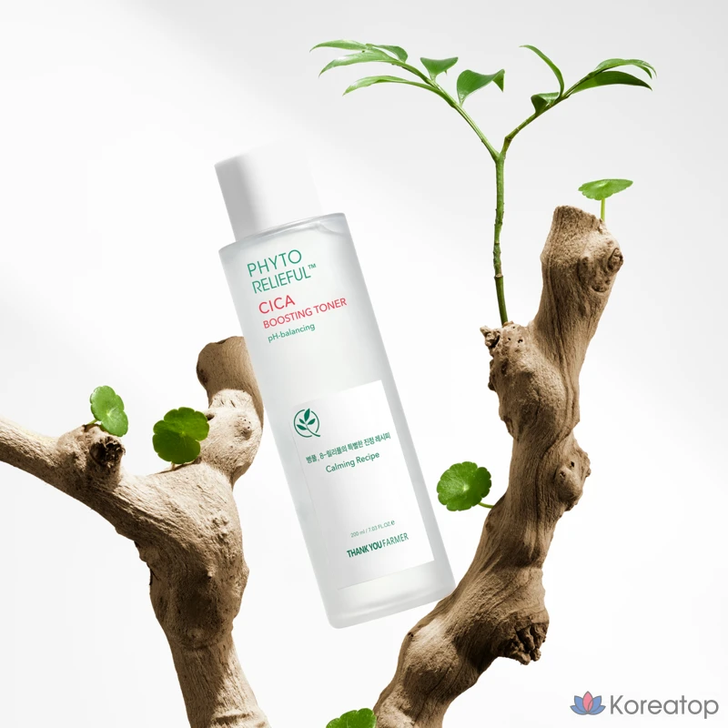 Тонер Thank You Farmer Phyto Lilyful Cica Boosting Toner, 200 мл, 1 шт.