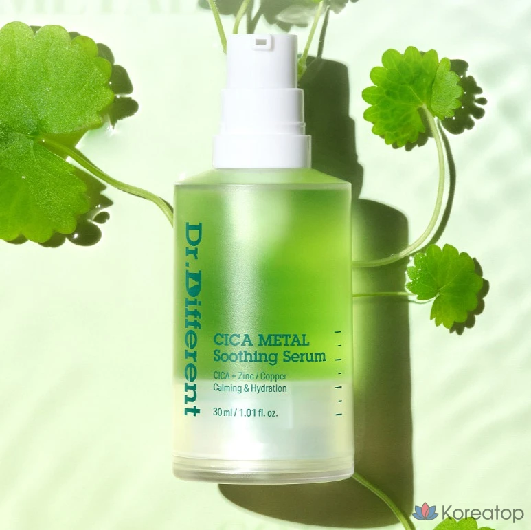 Сыворотка Dr. Different Cica Metal Soothing Serum, 30 мл, 1 шт.