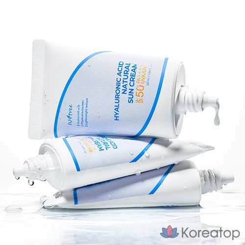 Солнцезащитный крем IsNtree Hyaluronic Acid Natural Sun Cream SPF50+ PA++++, 50 мл, 1 шт.