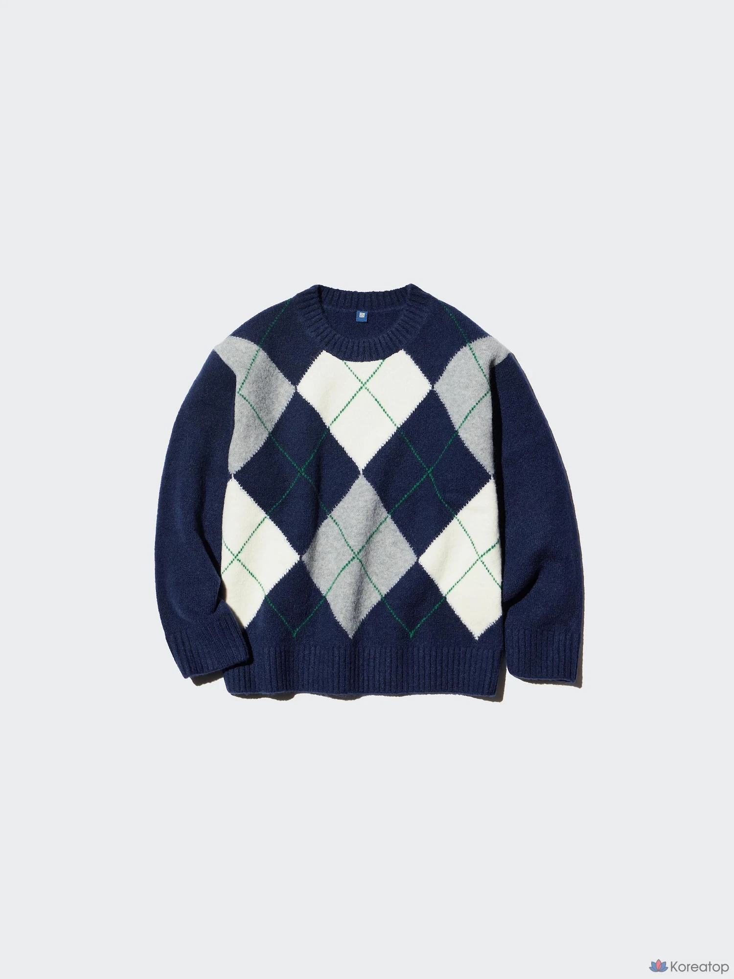Свитер детский Uniqlo Souffle Yarn Sweater Argyle