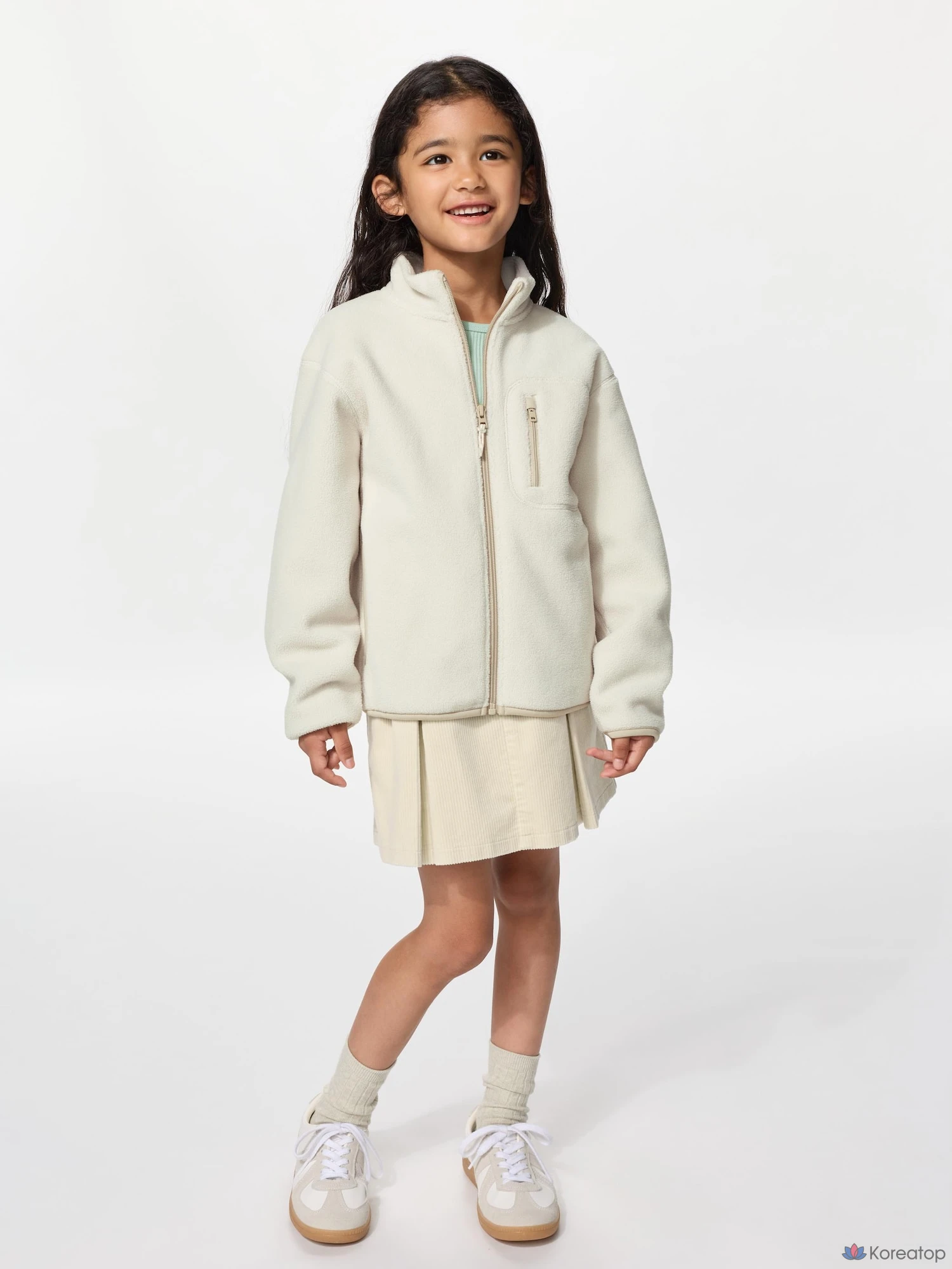 Куртка детская Uniqlo Fleece Full-Zip Jacket