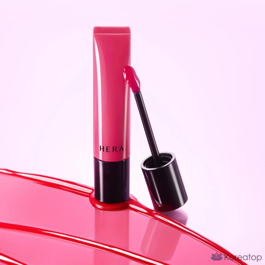 Тинт для губ Hera Sensual Tinted Shine Lip Serum, оттенок 323 Cherry On Top, 8.5 г, 1 шт., фото 2