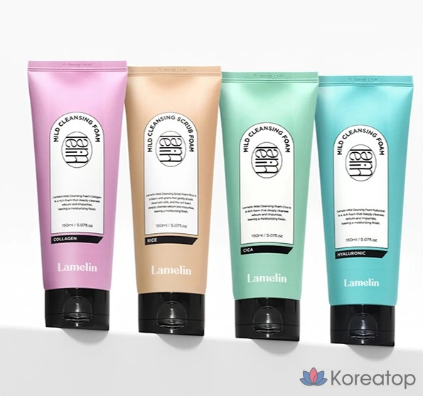 Очищающая пенка Lamelin Mild Collagen Cleansing Foam, 150 мл, 1 шт.