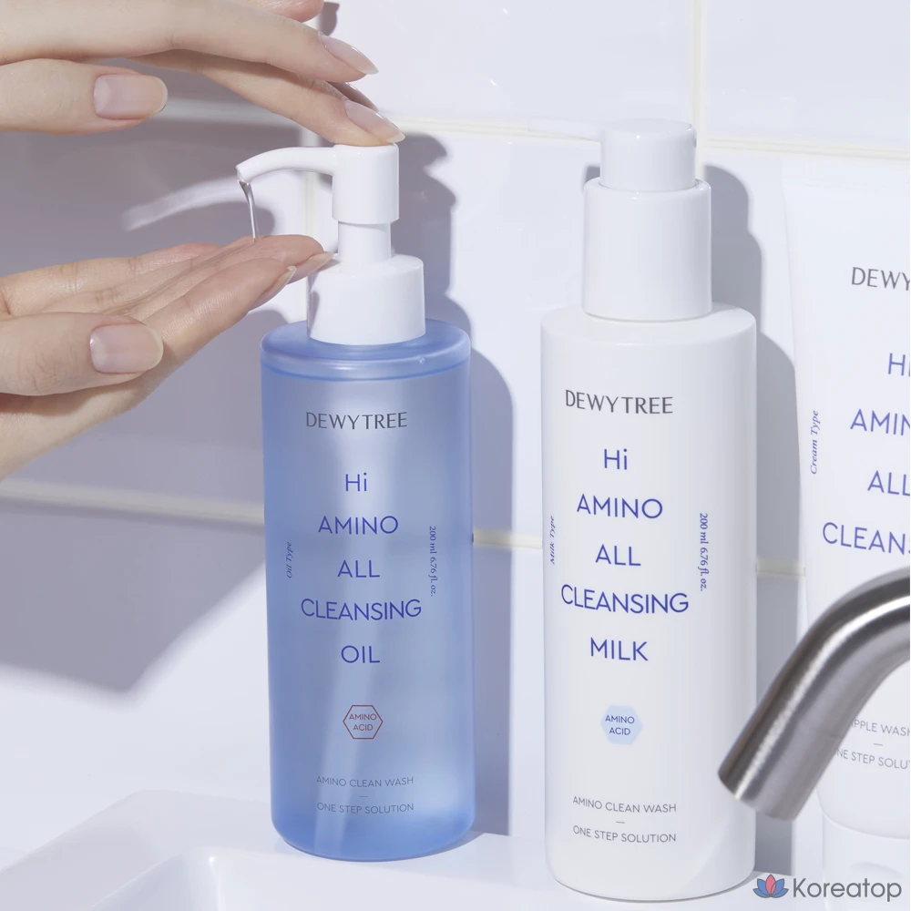 Гидрофильное масло для умывания Dewytree Hi Amino All Cleansing Oil, 200 мл, 1 шт.