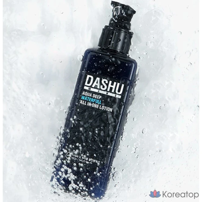 Лосьон для лица DASHU Men's Aqua Deep Waterful All-in-One Lotion, 153 мл, 1 шт.