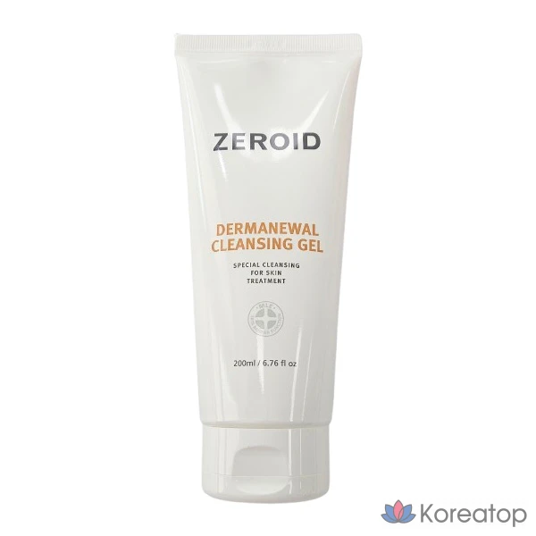 Гель для умывания ZEROID Dermannual Cleansing Gel, 200 г, 1 шт.