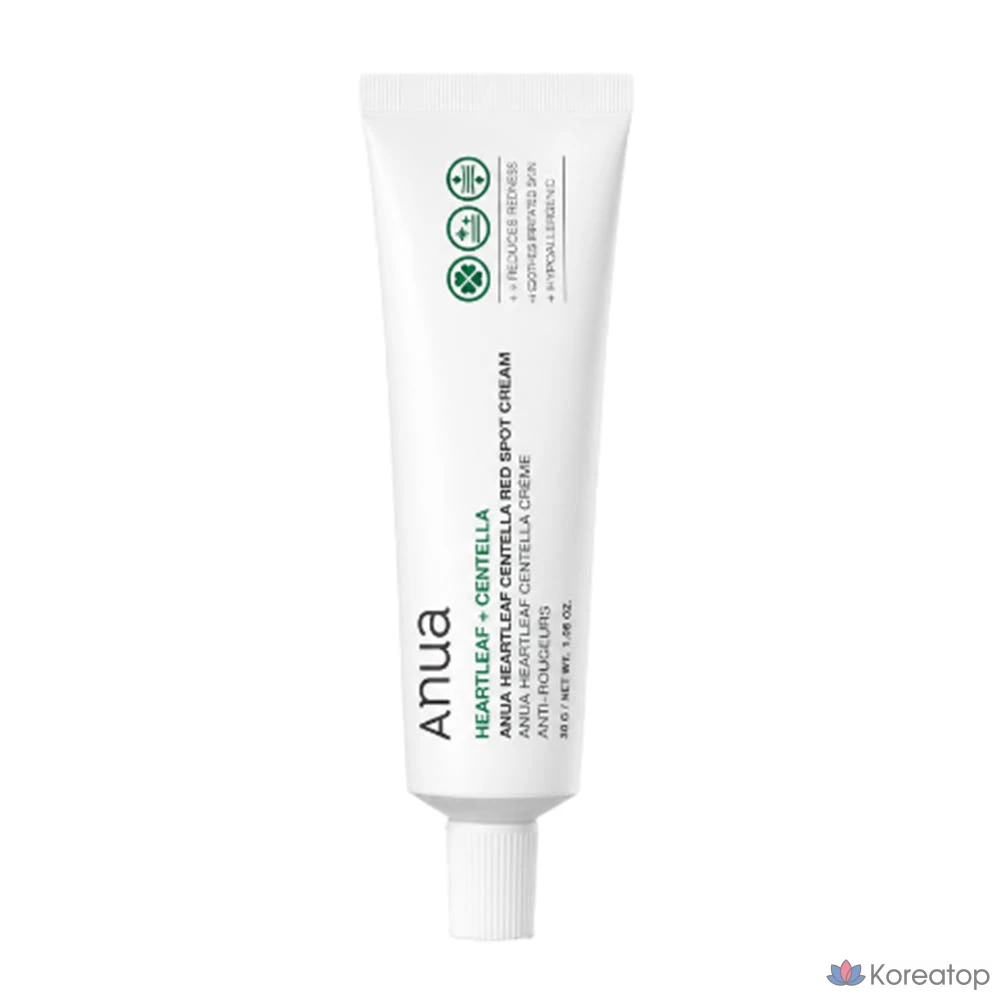 Набор для ухода Anua Heartleaf 77 Trouble Serum Spot Cream Set (Cream 30 мл + Serum 30 мл + Soothing Mask 2 шт.), 1 шт.