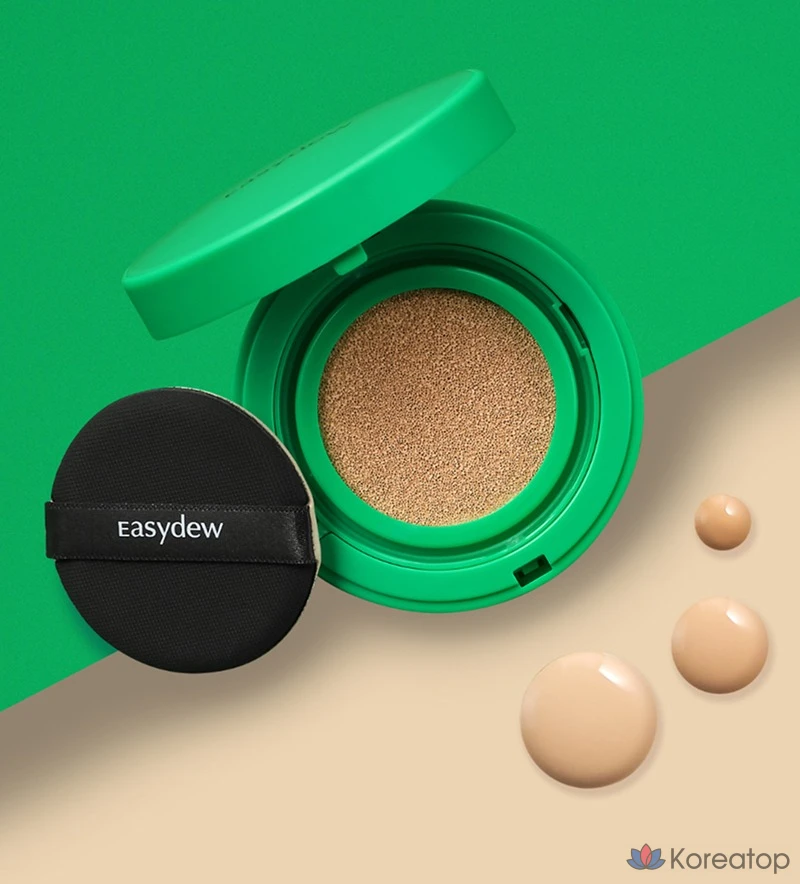 Тональный кушон Easydew Melavitoning Ampoule Cushion Puff, оттенок 19 Fair, 13 г, 1 шт.
