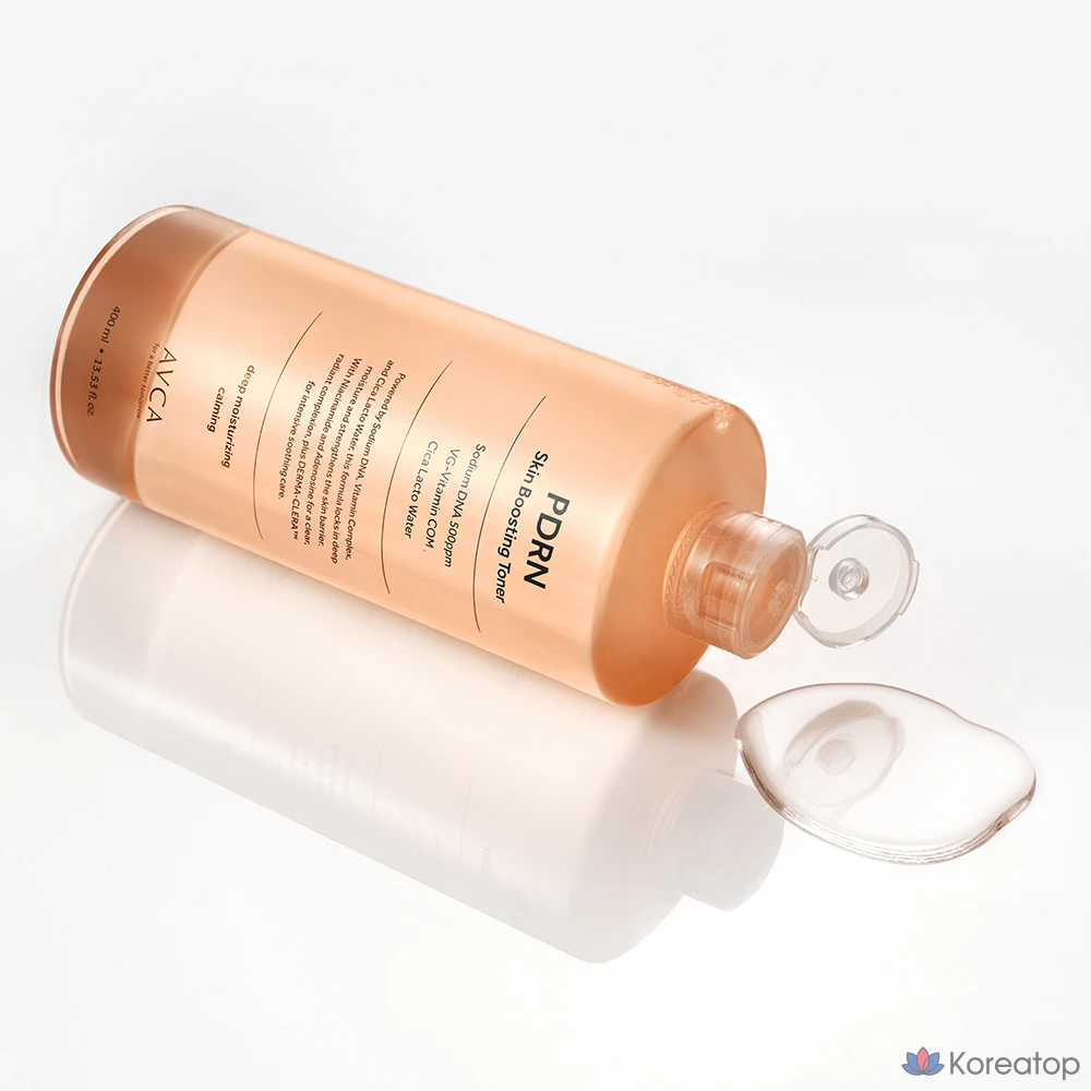 Тонер AVCA PDRN Salmon Essence Skin Boosting Toner, 400 мл, 1 шт.