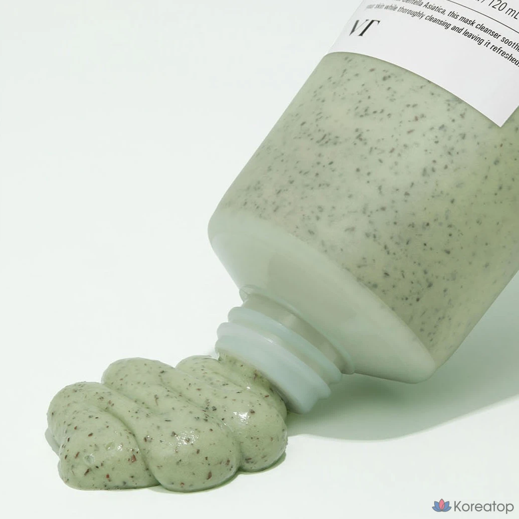 Тканевая маска для лица VT Cosmetics Cica Mask Cleanser, 120 мл, 6 шт., фото 5