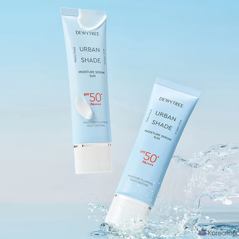 Солнцезащитный крем-сыворотка Dewytree Urban Shade Moisture Serum Sun SPF50+ PA++++, 50 мл, 1 шт.