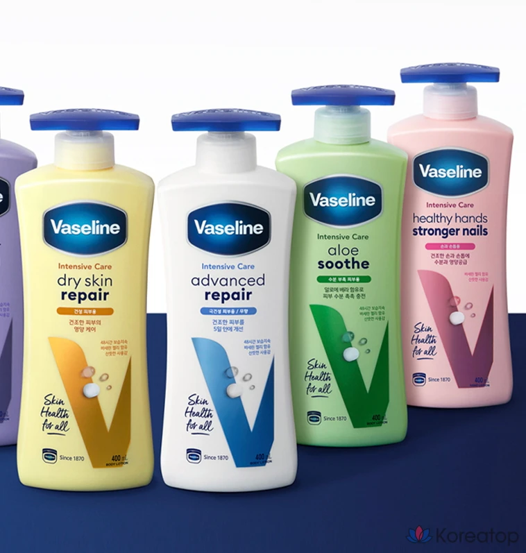 Лосьон для рук и ногтей Neutrogena Vaseline Intensive Care Healthy Hands Stronger Nails, 400 мл, 1 шт., фото 5
