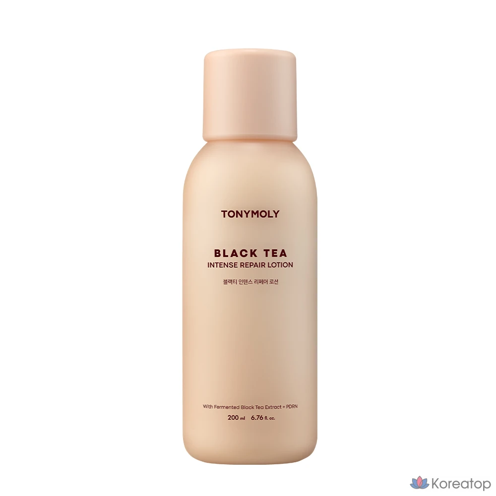 Лосьон Tony Moly Black Tea Intense Repair Lotion, 200 мл, 1 шт.